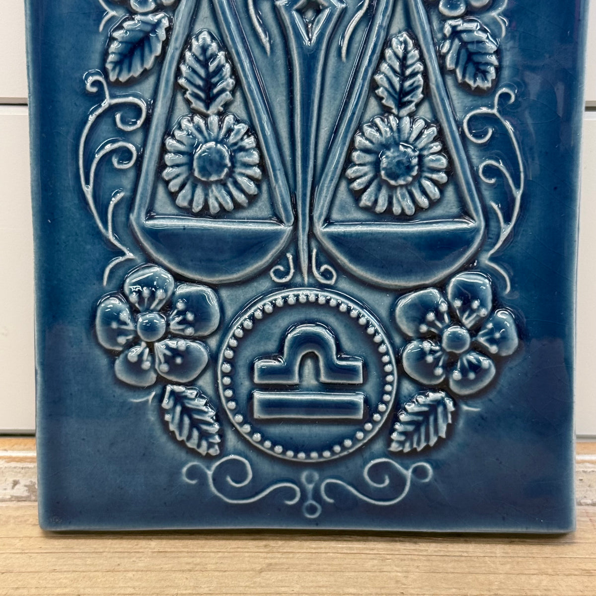 Jie Gantofta Libra Zodiac 789/3 Wall Plaque 1970s