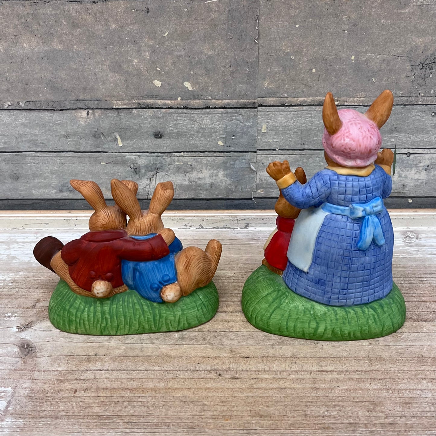 Sigma Beatrix Potter Benjamin Bunny Figurines Set of 2, 1983