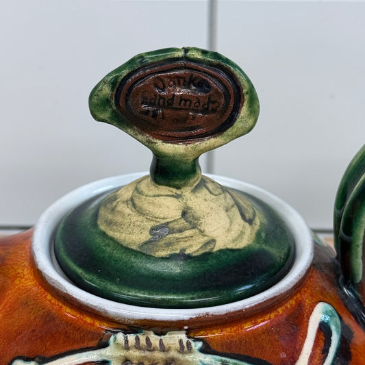 Danko Studio Pottery Teapot Rare Handmade