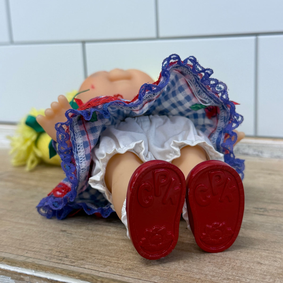 Cabbage Patch Kids Norma Jean Doll & Rocking Chair