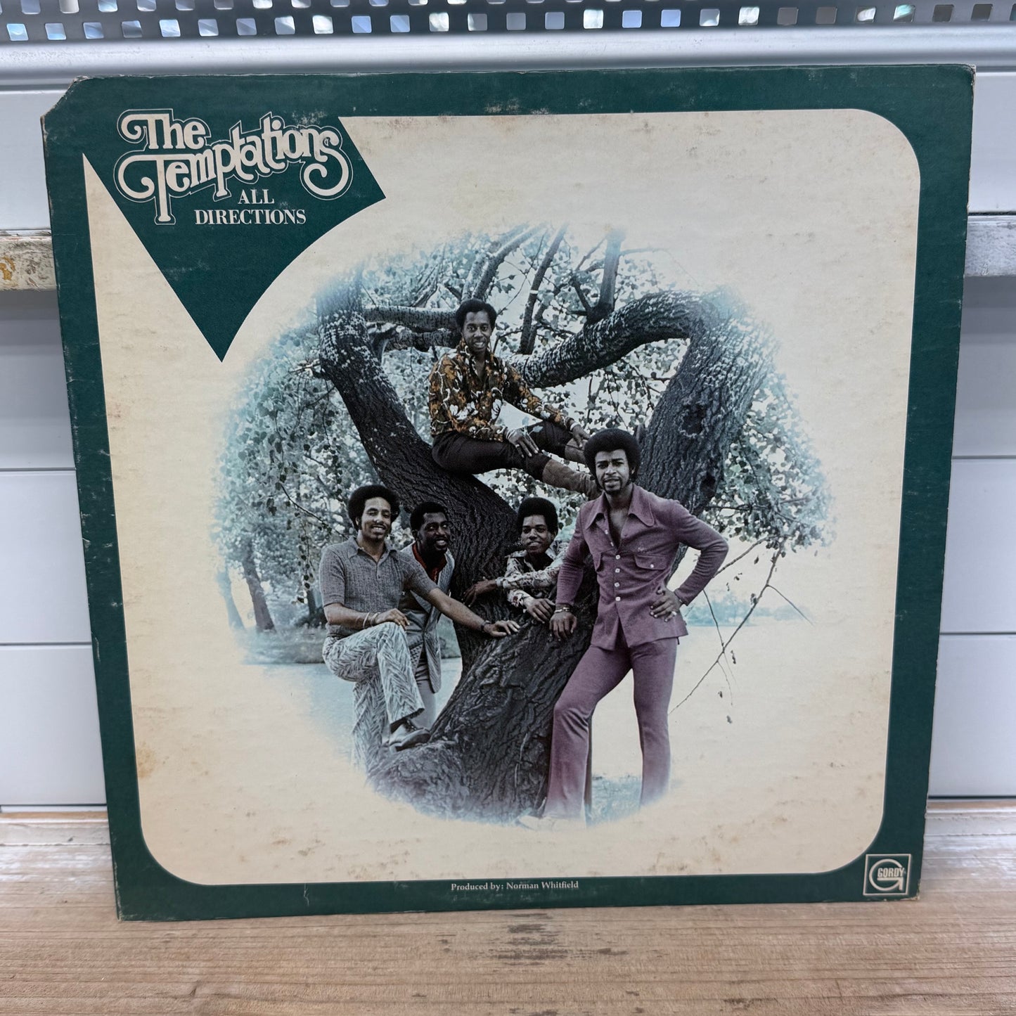 The Temptations All Directions Vinyl Record LP 1972 #G 962L