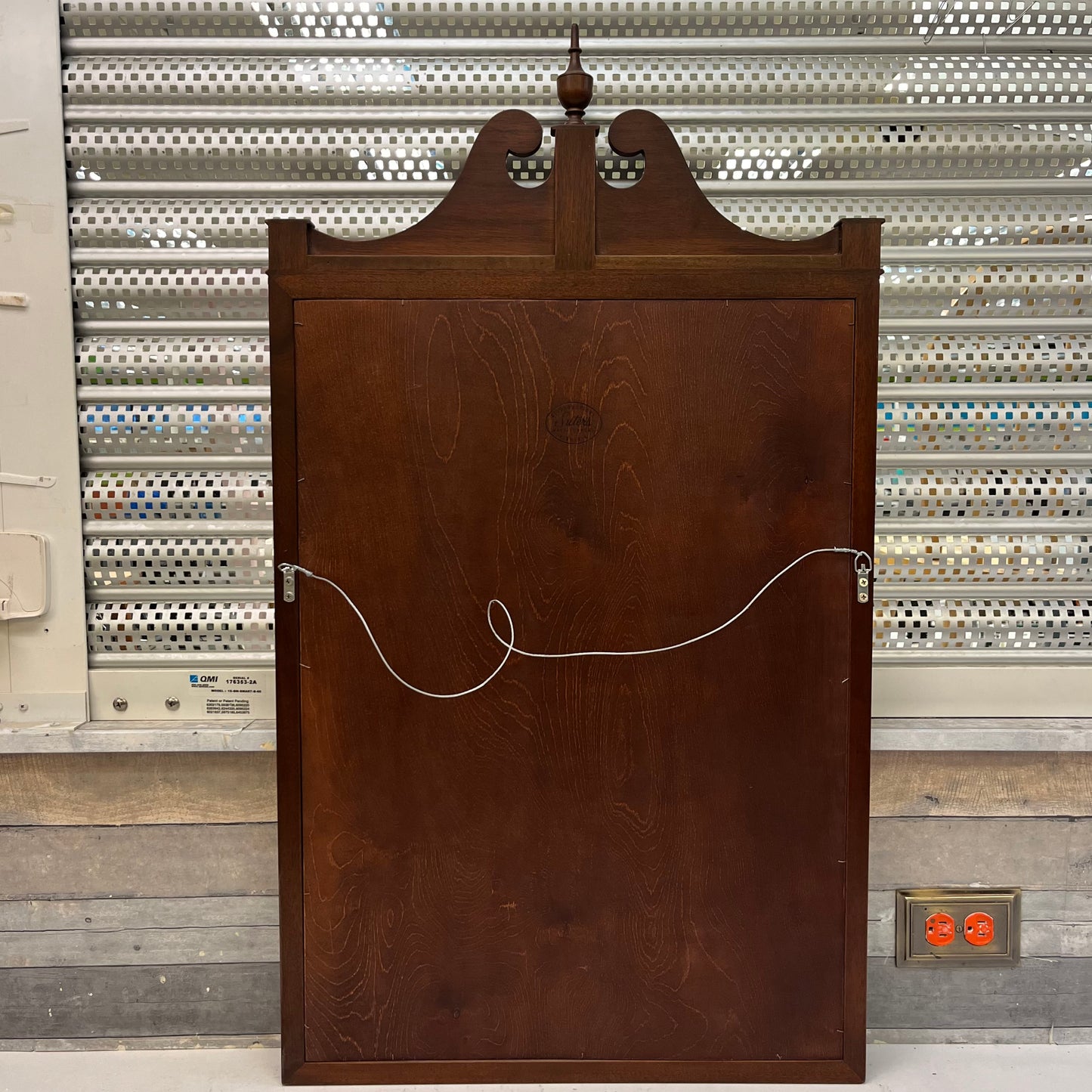 Suter’s Reproductions Chippendale Style Mahogany Mirror
