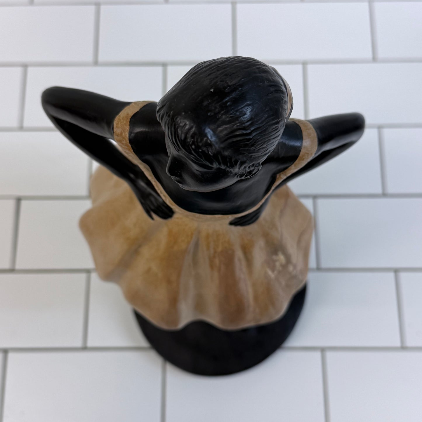 Mid Century Modern Dancer Figurine Sculpture