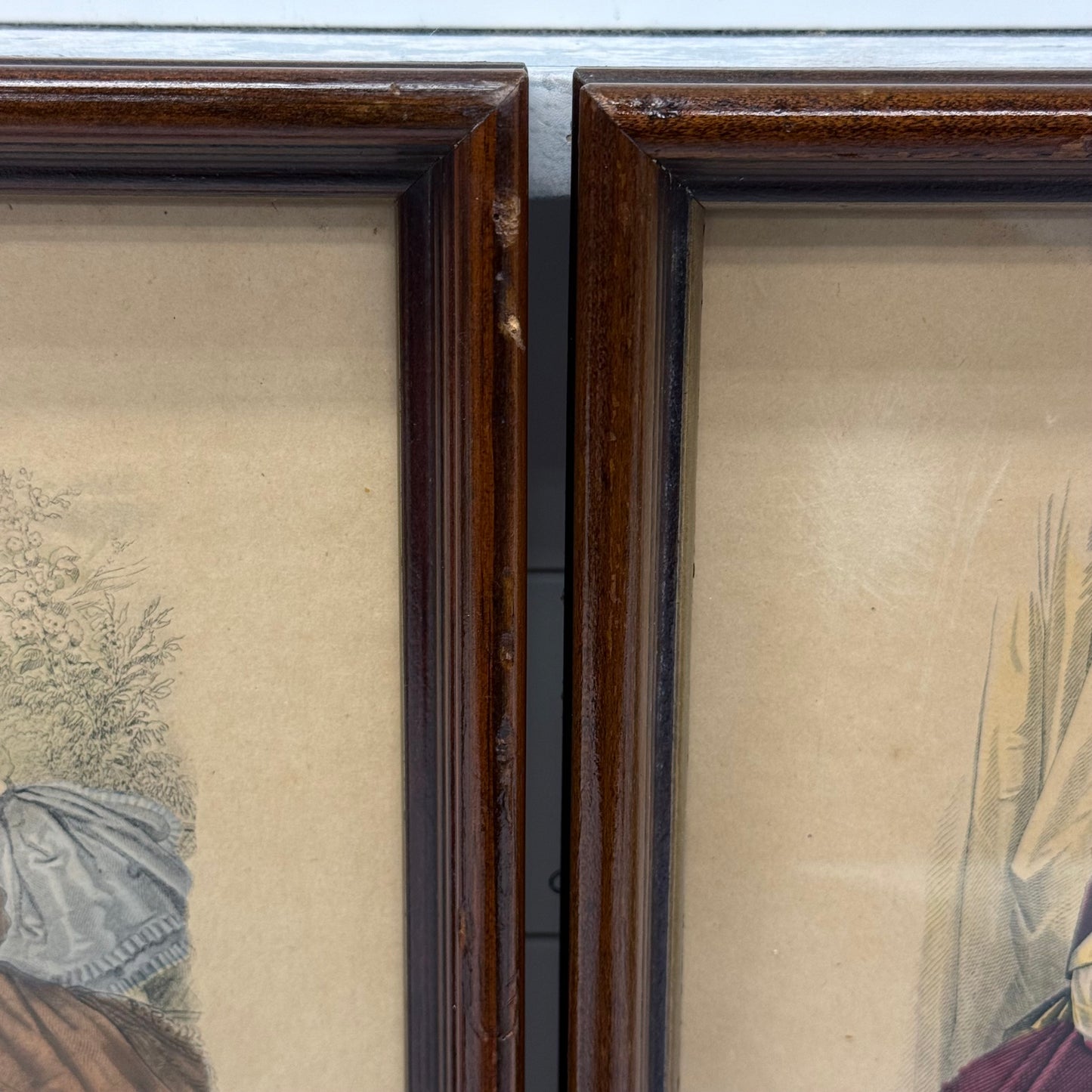 Le Follet & Le Moniteur de La Mode Framed Prints Set of 2