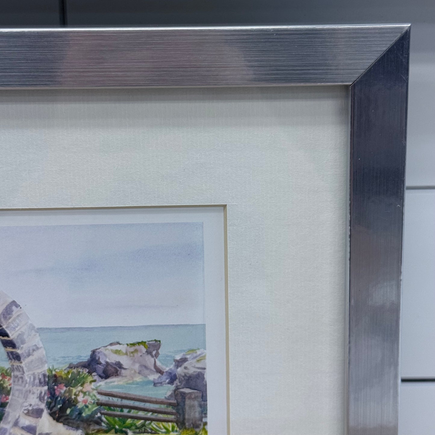 Diana Amos Moongate at Honeymoon Point Signed Print 1999