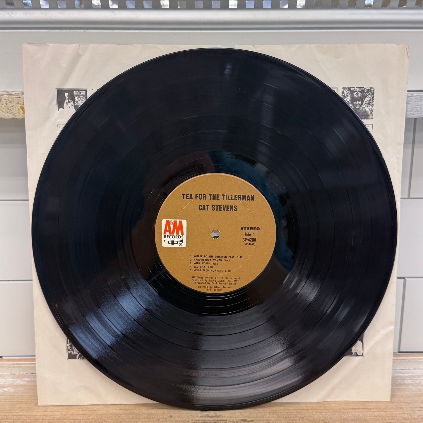 Cat Stevens Tea for the Tillerman Vinyl Record LP 1970 #SP-4280