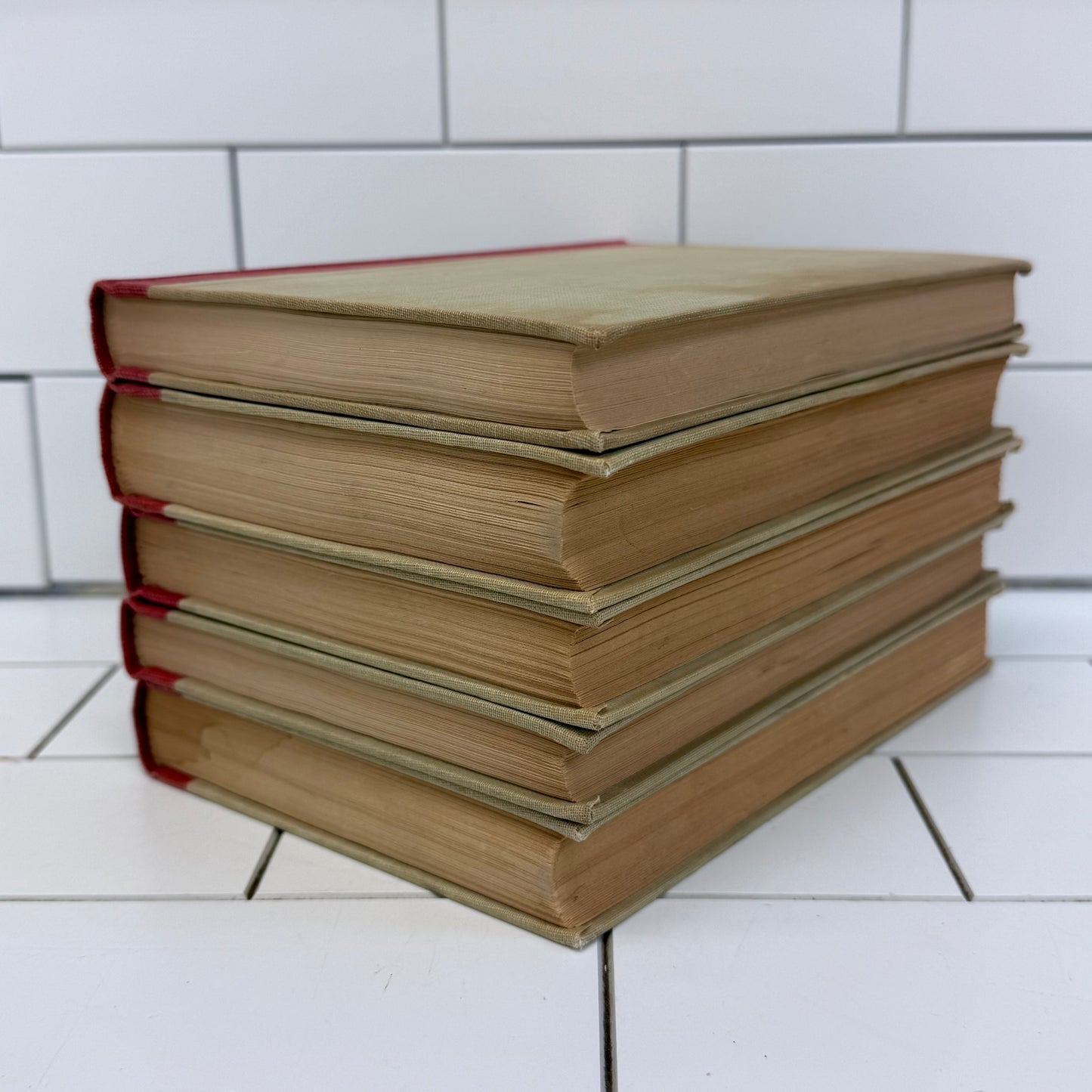 De Luxe Editions Club Vintage Fiction Book Set of 5