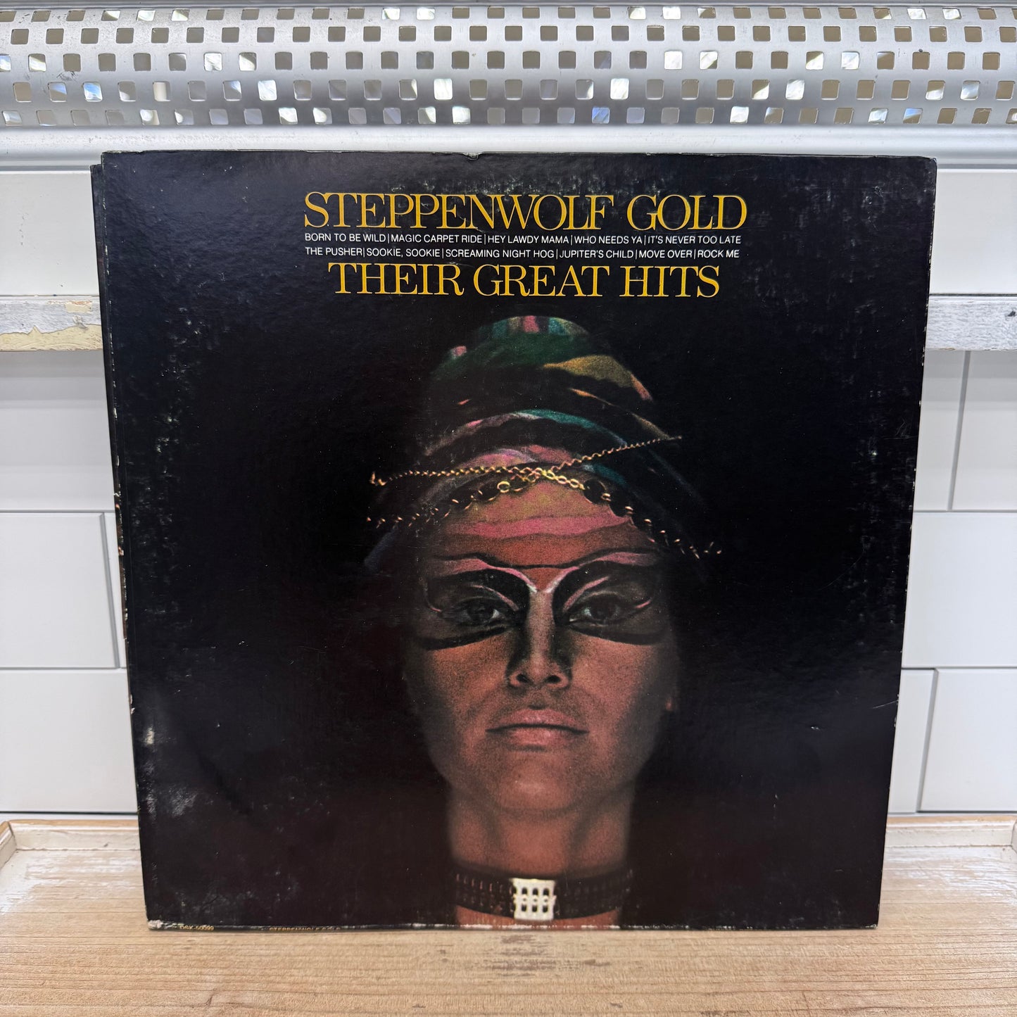Steppenwolf Gold Vinyl Record LP 1971 #DSX-50099