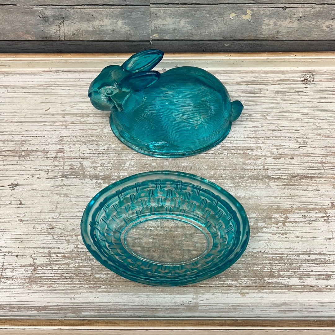 Vintage Blue Decorative Art Glass Selection