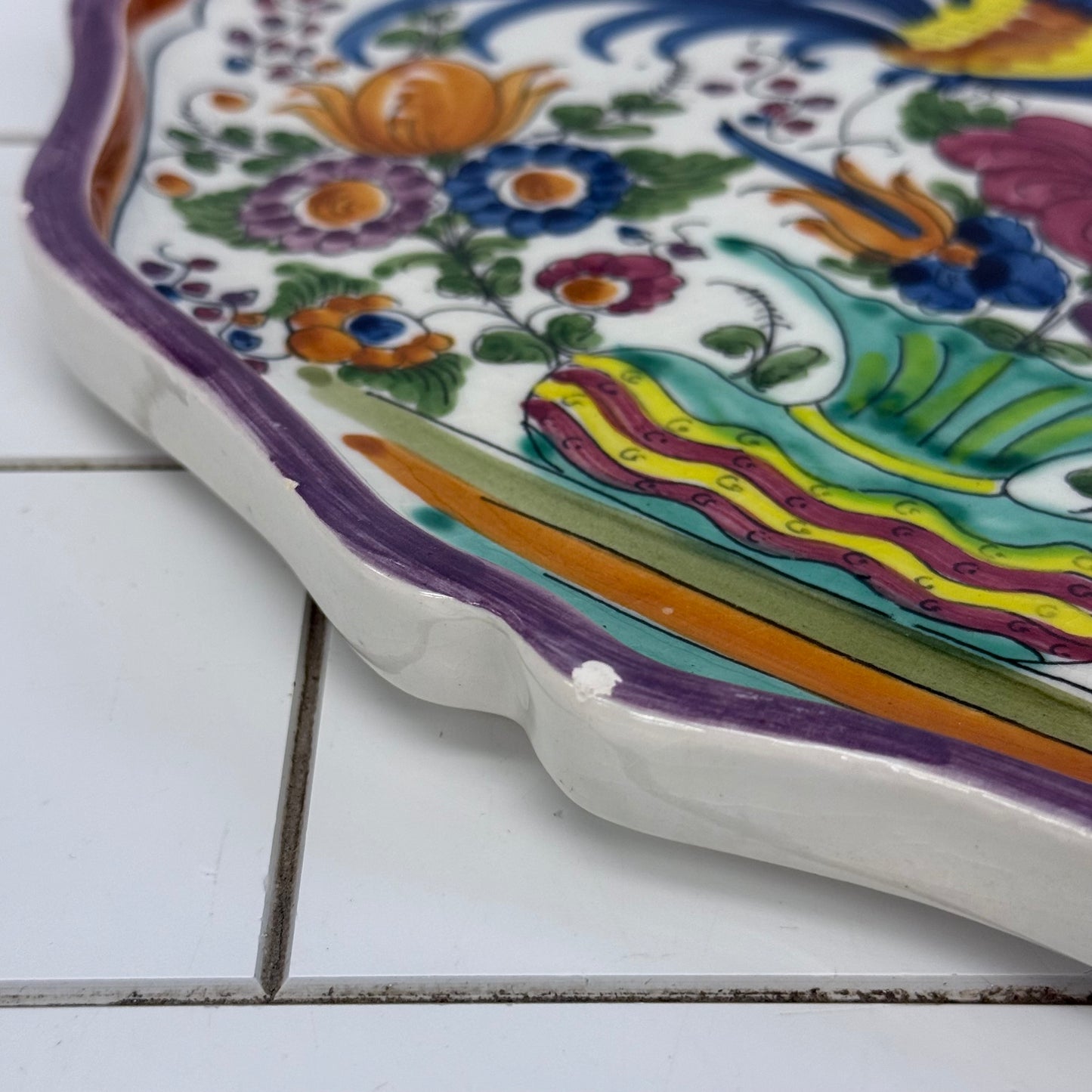 Skyros Greek Pottery Signed Hand Painted Tray Selection