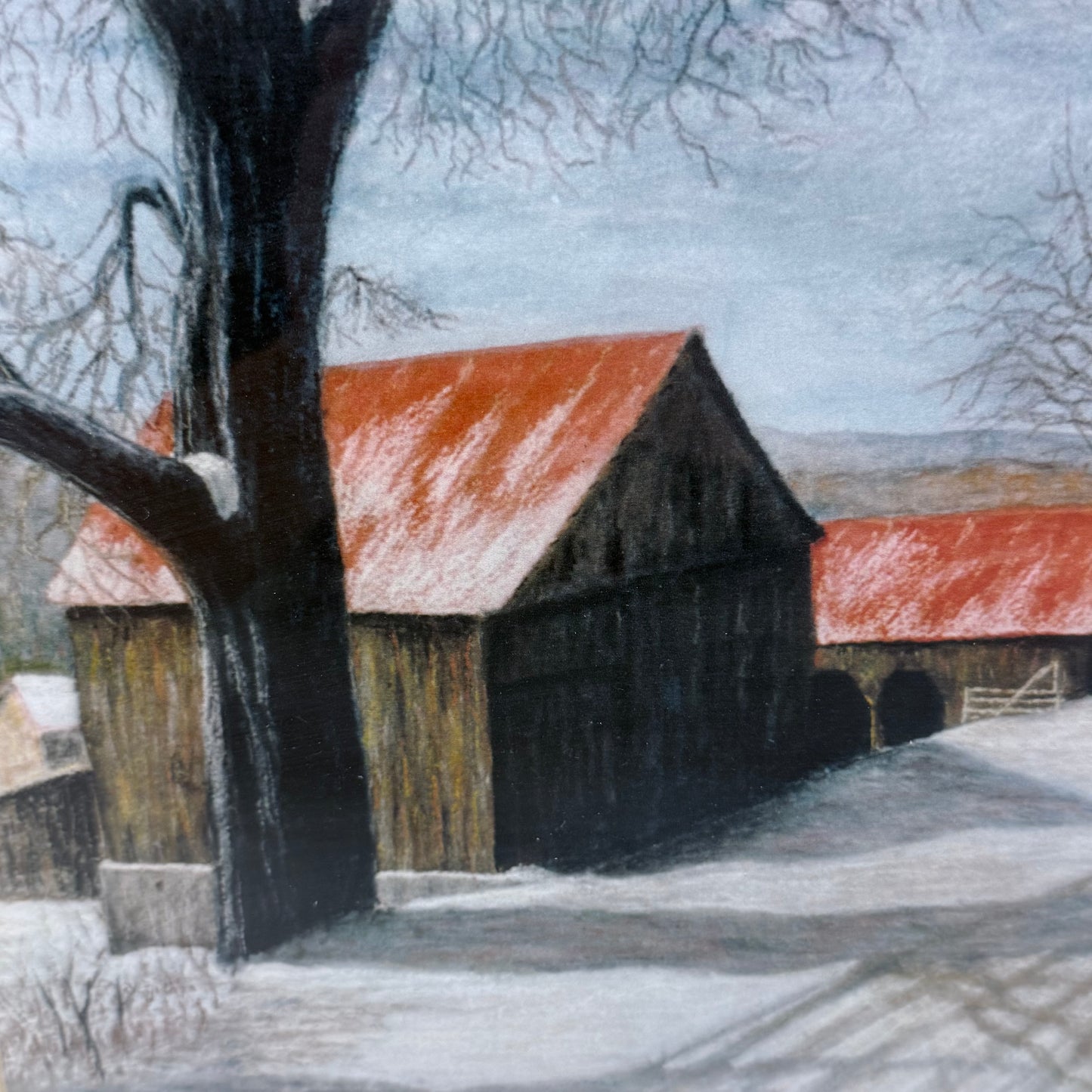 Hörl Freiday Art, Pfister Farm Framed Print 1997