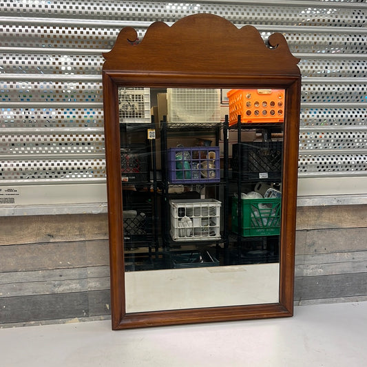 Vintage Paine Furniture Co. Mahogany Wall Mirror, 1930s