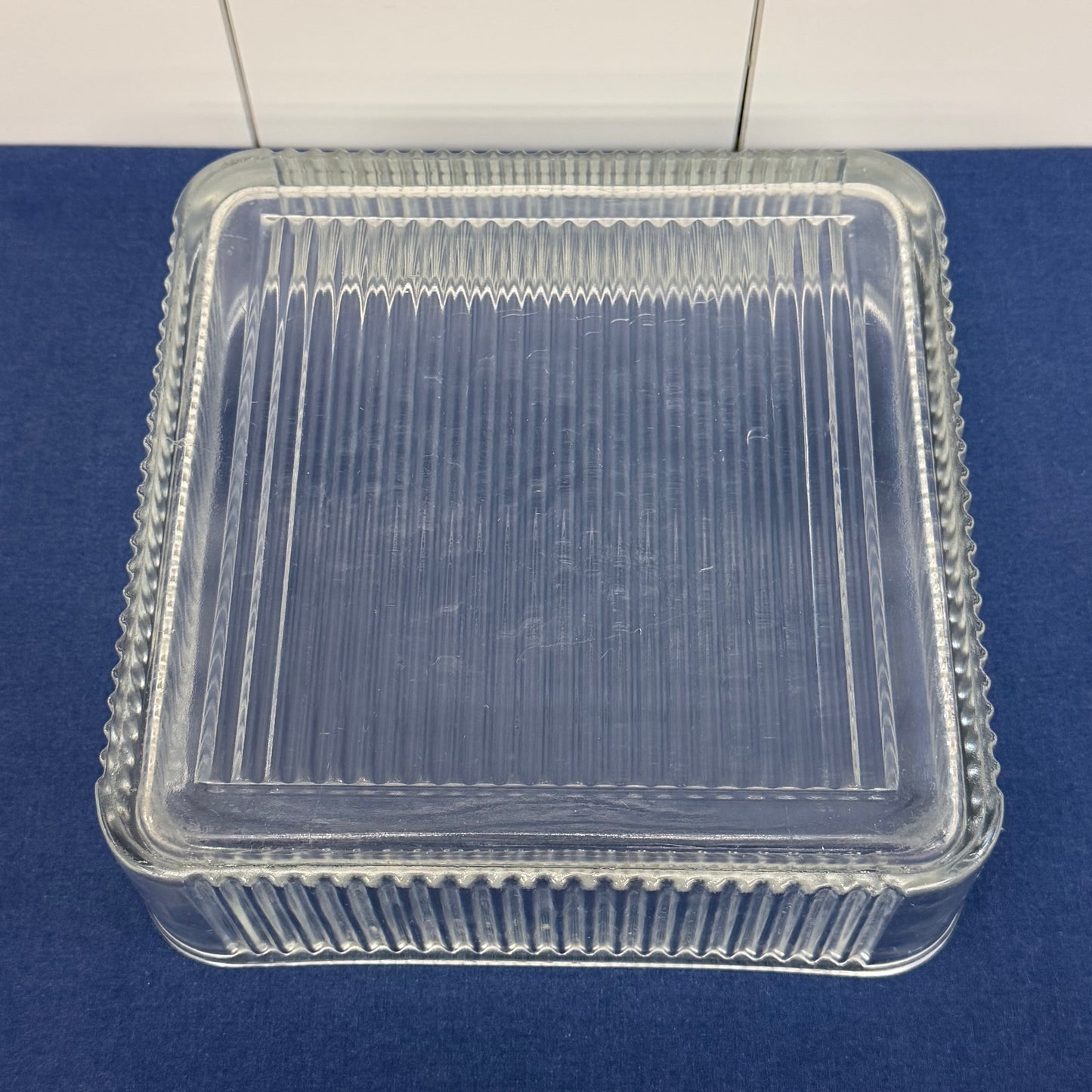 Anchor Hocking Garden Harvest Glass Refrigerator Dish & Lid