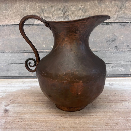 Hammered Copper Pitcher