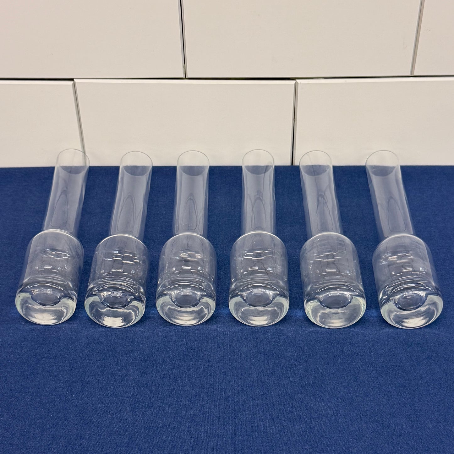 Artland Handblown Glass Vodka Chiller & 6 Shot Glasses Set