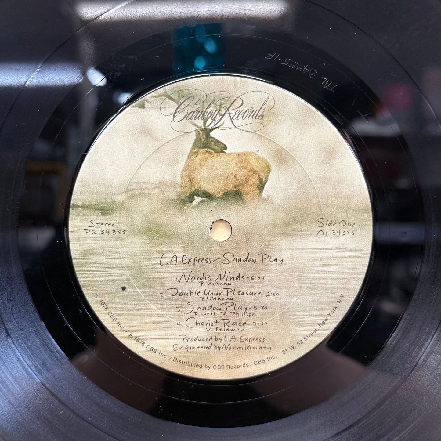 L.A. Express Shadow Play Vinyl Record 1976