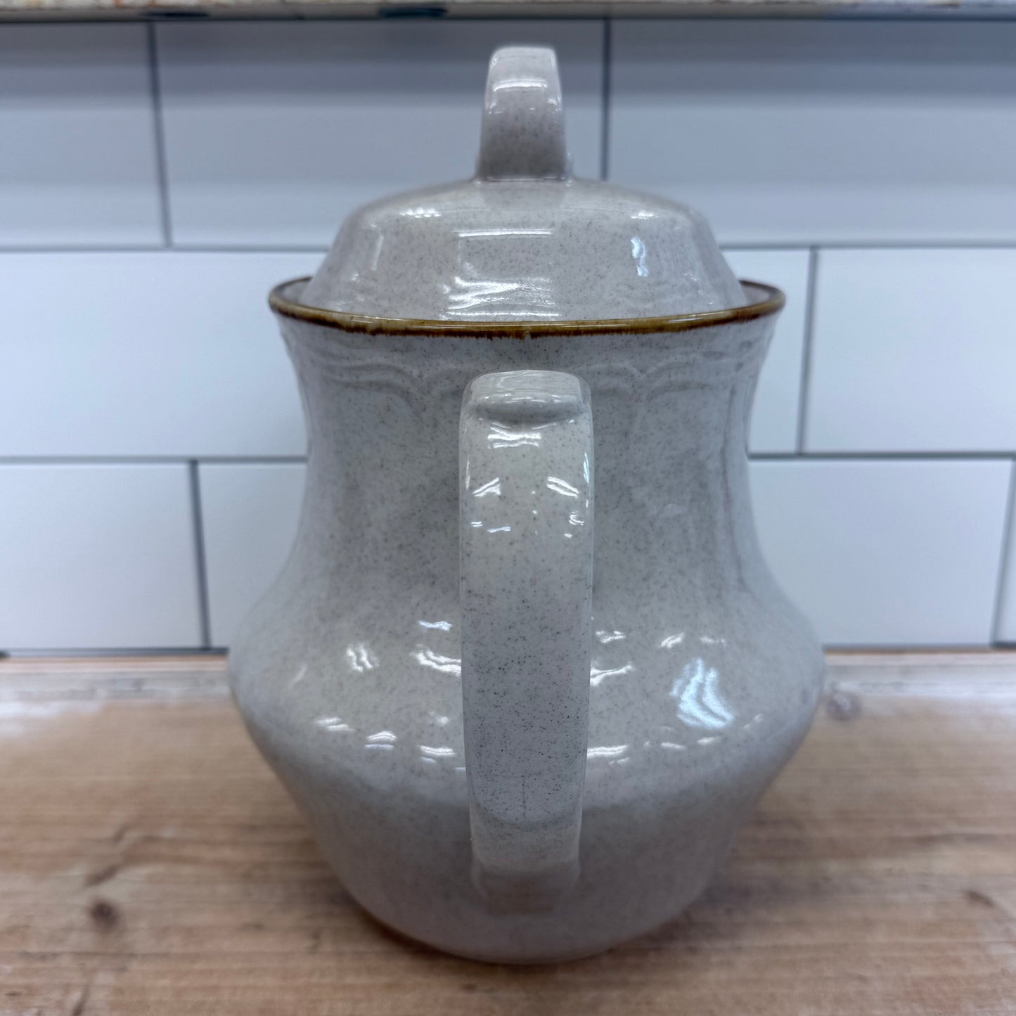 Hearthside Classics Stoneware Teapot Circa 1980