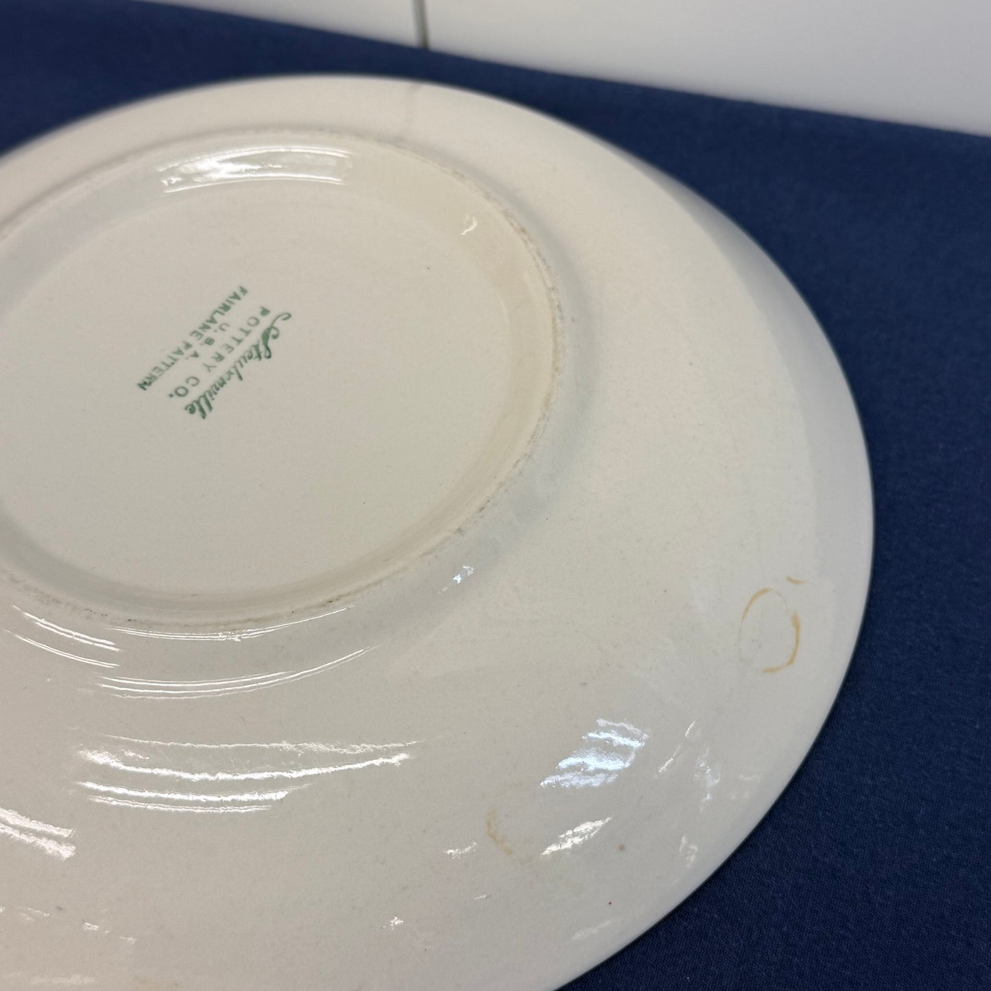 Steubenville Pottery Fairlane Plate & Bowl, Serves 4