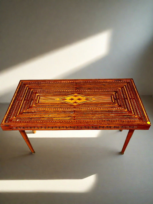 Handmade Marquetry table