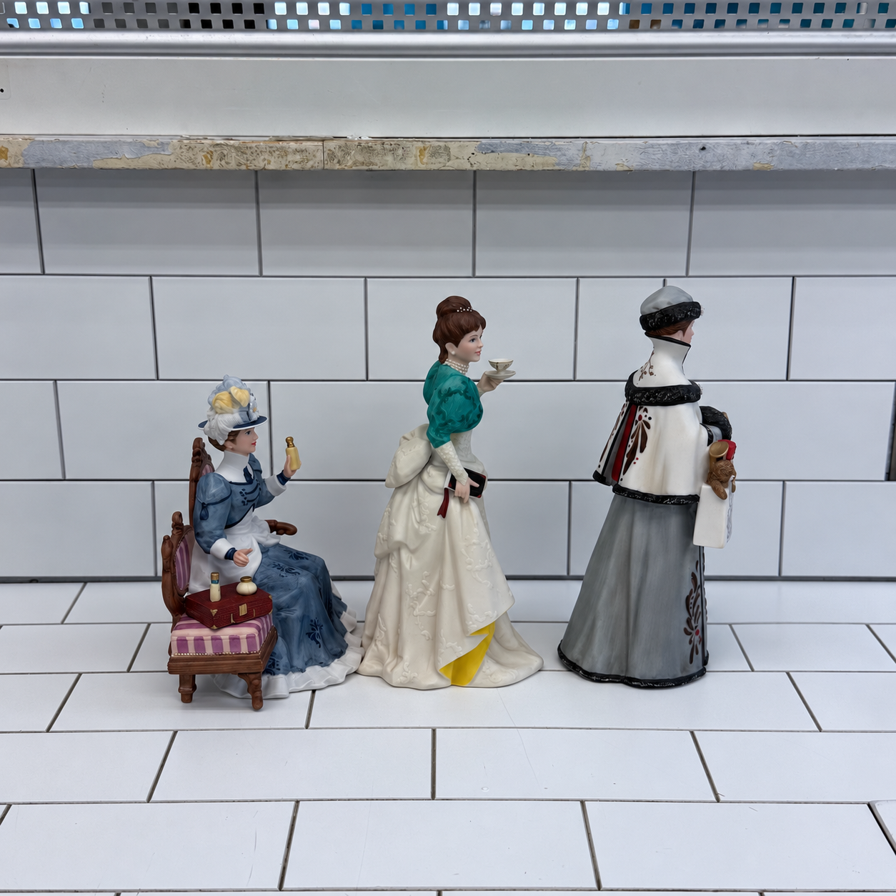 Avon Mrs. Albee President’s Club Porcelain Figurines 1990s