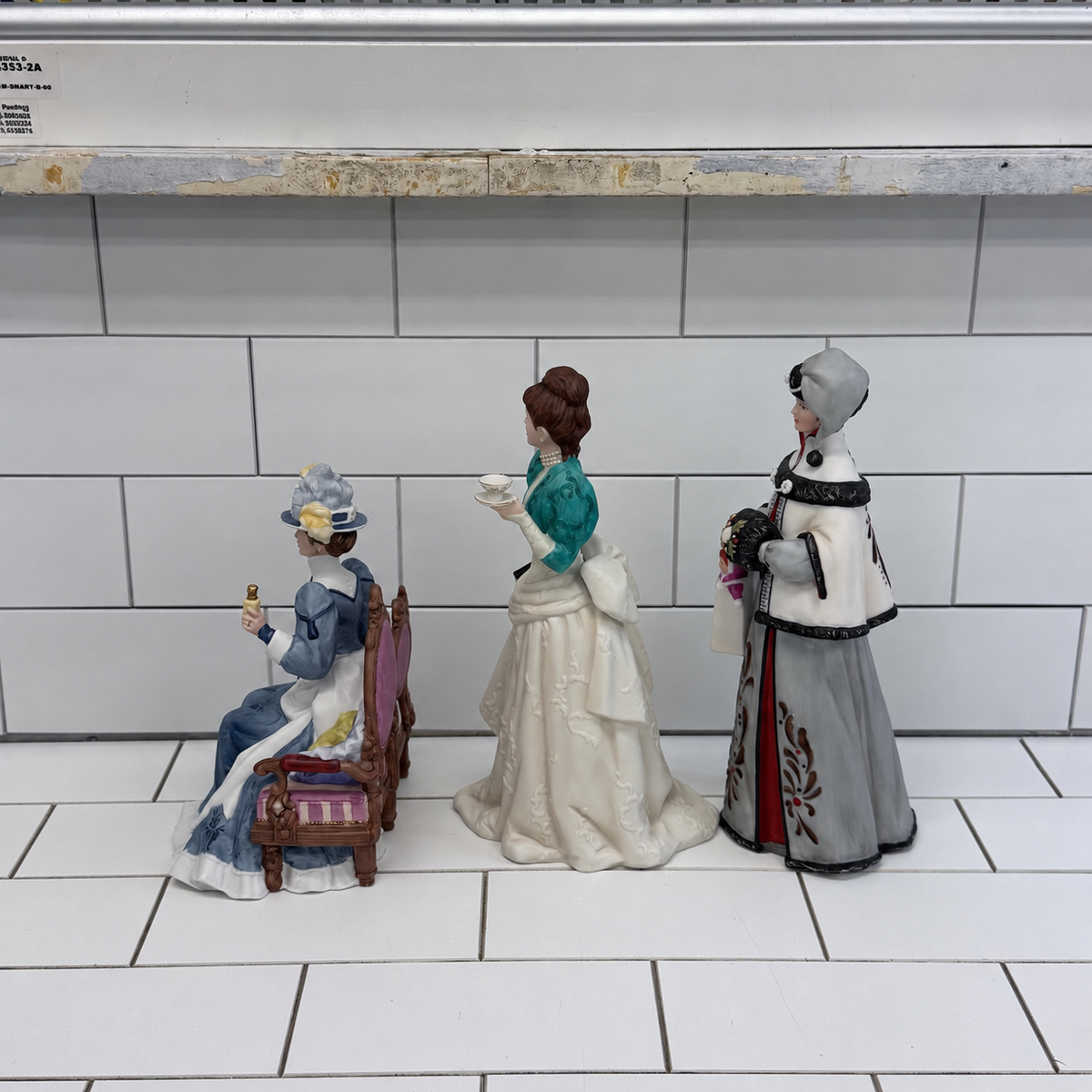 Avon Mrs. Albee President’s Club Porcelain Figurines 1990s